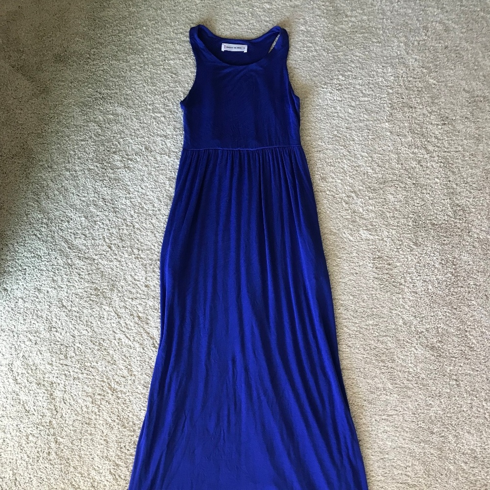 Saved by the Dress Royal Blue Maxi Dress Size S